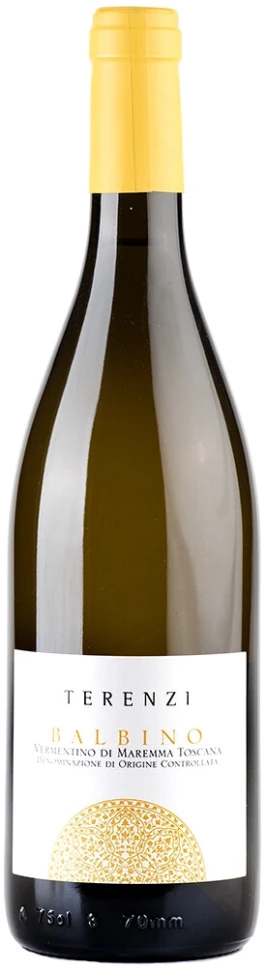 Вино Terenzi, Balbino, Vermentino di Maremma Toscana DOC, 2012