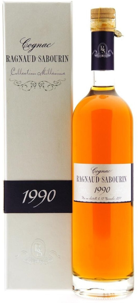 Коньяк Ragnaud-Sabourin Grande Champagne 1er Cru AOC 1990 gift box 700 мл