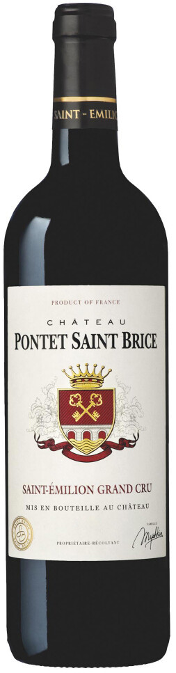 Вино Chateau Pontet Saint Brice Saint Emilion Grand Cru AOC 2018