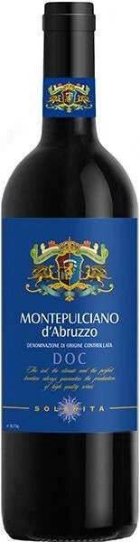 Вино Solarita Montepulciano d'Abruzzo DOC, 2021