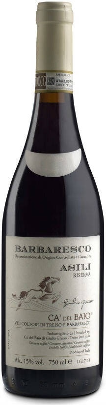 Вино Ca del Baio Barbaresco DOCG Asili Riserva 2012