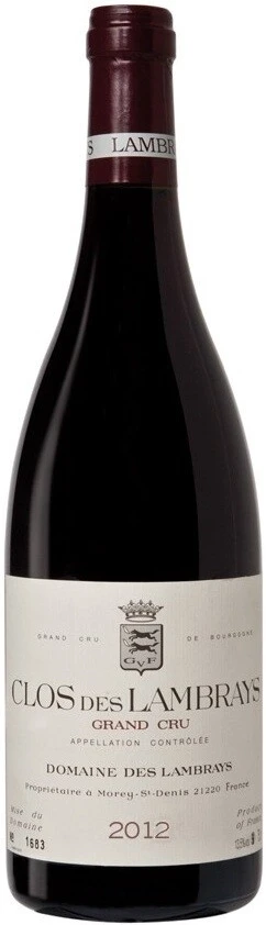 Вино "Clos des Lambrays" Grand Cru AOC, 2012
