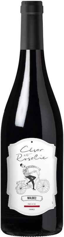 Вино Cesar et Rosalie Malbec Pays d Oc 2019