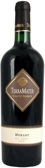 Вино TerraMater, Limited Reserve Merlot, 2015