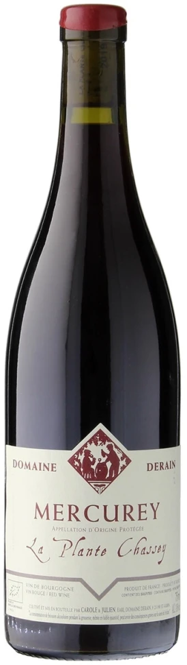 Вино Domaine Derain, Mercurey La Plante Chassey AOC, 2020
