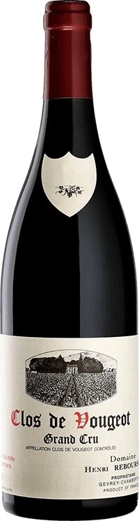 Вино Domaine Henri Rebourseau, Clos de Vougeot Grand Cru AOC, 2019