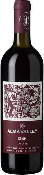 Вино Alma Valley Red, 2016