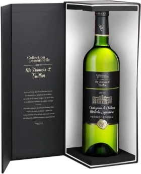 Вино Collection personnelle. Mr Francois L Vuitton, Cuvee Privee du Chateau Malartic Lagraviere Blanc, Pessac Leognan AOC, 2015, gift box