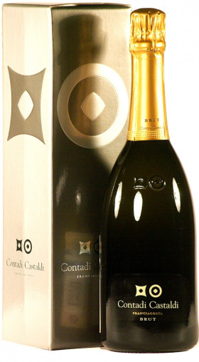 Игристое вино Contadi Castaldi Franciacorta Brut DOCG gift box
