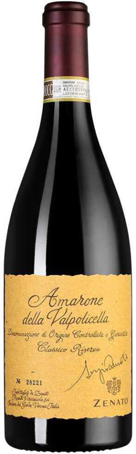 Вино Zenato Amarone Della Valpolicella Classico Riserva DOC 2017