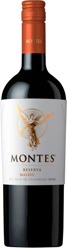 Вино Montes, Reserva Malbec, Valle de Colchagua DO, 2018