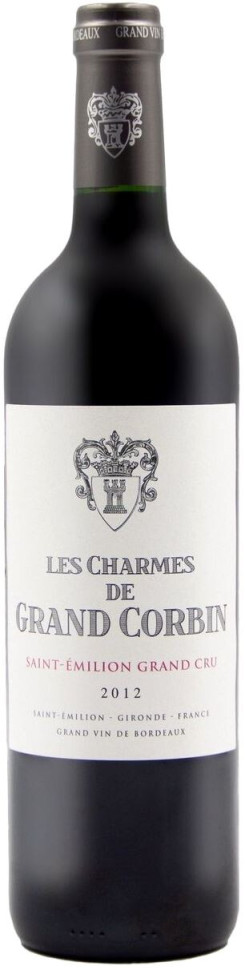 Вино Les Charmes de Grand Corbin Saint Emilion Grand Cru Classe AOC 2012
