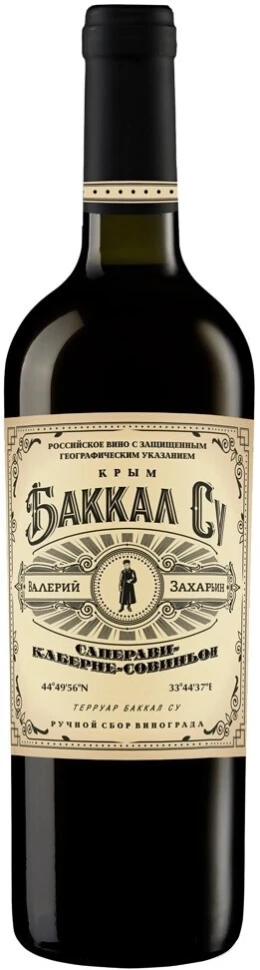 Вино Баккал Су Саперави-Каберне Совиньон, 2022
