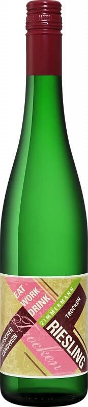 Вино Zimmermann-Graeff & Muller, Riesling Trocken, 2022