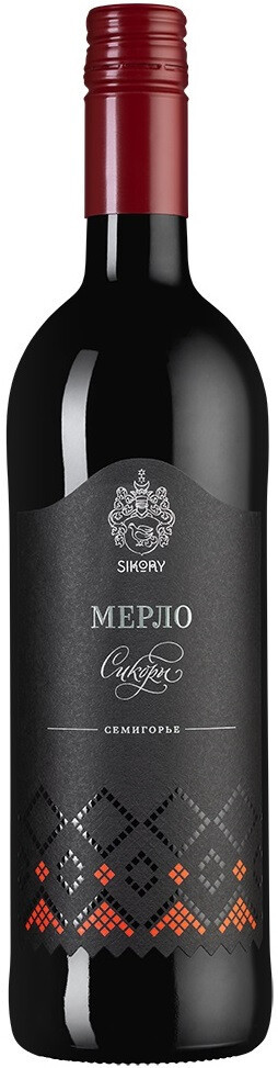 Вино Имение Сикоры Мерло Сикоры 2019