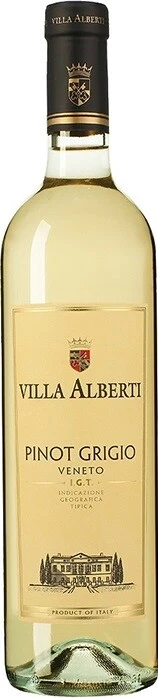Вино Cantina di Soave, "Villa Alberti" Pinot Grigio, Veneto IGT, 2013
