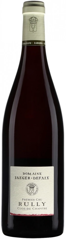 Вино Domaine Jaeger-Defaix, Rully 1-er Cru Clos du Chapitre AOC, 2018