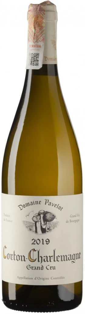 Вино Domaine Pavelot, Corton-Charlemagne Grand Cru AOC, 2019