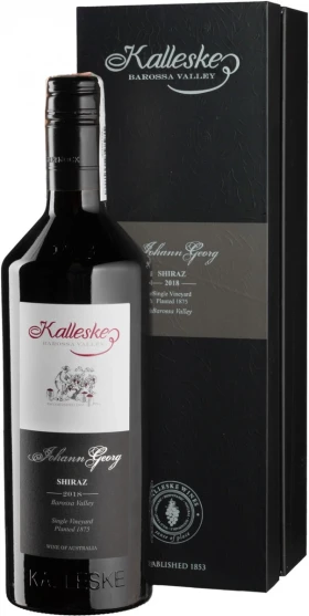 Вино Kalleske, Johann Georg Shiraz, 2018, gift box