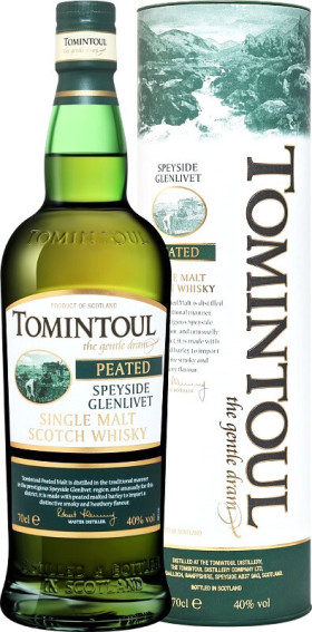Виски Tomintoul Peatet gift tube 700 мл