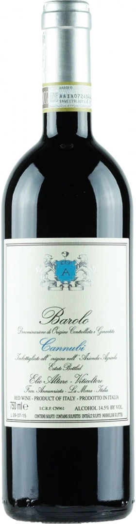 Вино Elio Altare, Barolo Cannubi DOCG, 2013