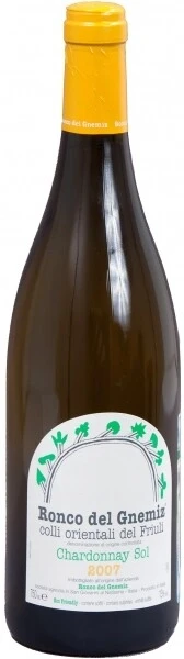 Вино Ronco Del Gnemiz, Chardonnay Sol 2007