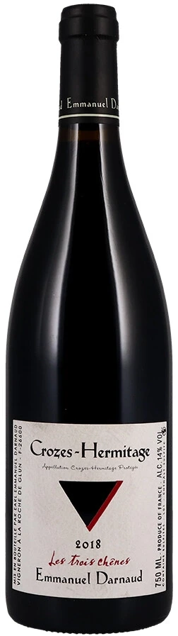 Вино Emmanuel Darnaud, Crozes-Hermitage Les Trois Chenes AOC, 2018