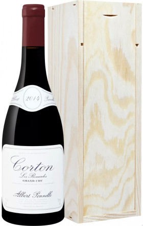 Вино Albert Ponnelle Corton Grand Cru Les Renardes AOC 2014 wooden box