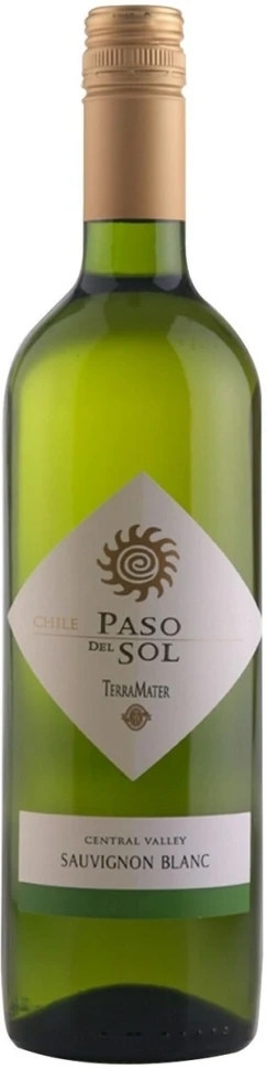 Вино TerraMater, Paso Del Sol Sauvignon Blanc, 2013