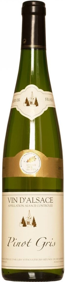 Вино Hunawihr, Pinot Gris, Alsace AOC