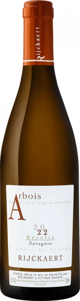 Вино Domaine Rijckaert, Savagnin, Arbois AOC, 2022