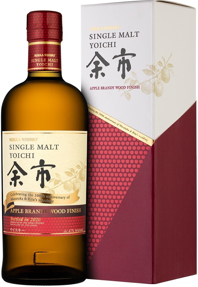 Виски Nikka Yoichi Apple Brandy Wood Finish gift box 700 мл