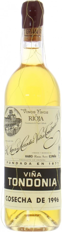Вино Vina Tondonia Blanco Gran Reserva, Rioja DOC, 1996