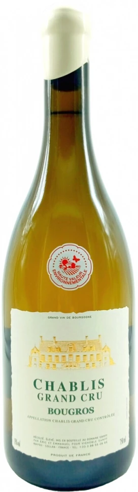 Вино Dampt Freres, Chablis Grand Cru Bougros AOC, 2020
