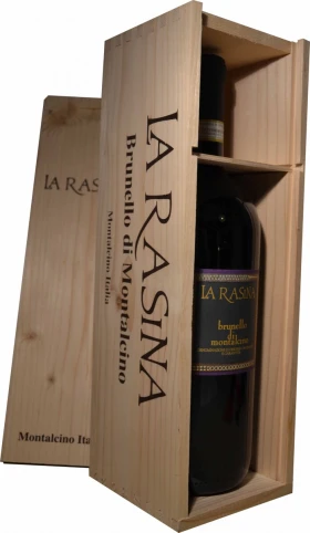 Вино La Rasina, Il Divasco Brunello di Montalcino DOCG Riserva, 2007, wooden box, 1.5 л
