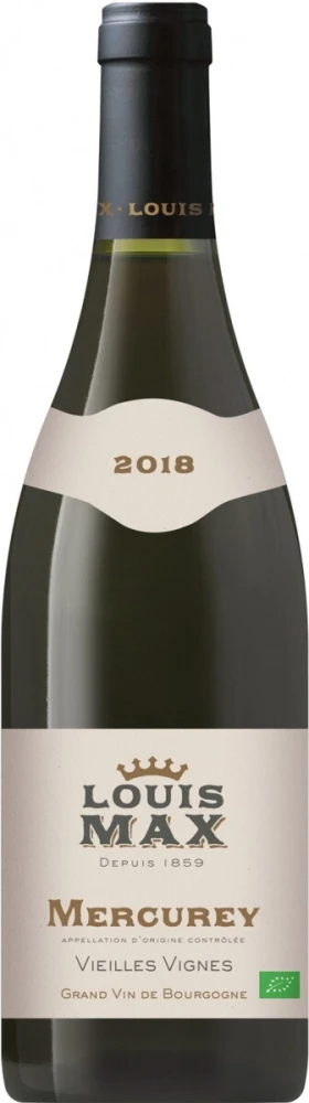 Вино Louis Max, Mercurey Vieilles Vignes AOC Rouge, 2018