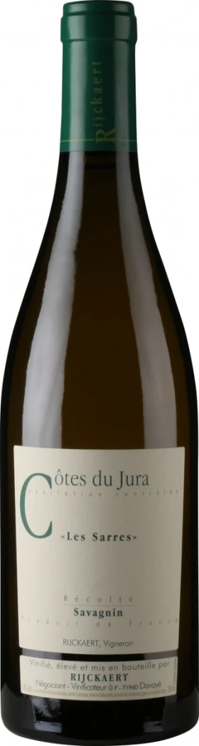 Вино Domaine Rijckaert, Les Sarres Savagnin, Cotes du Jura AOC, 2021