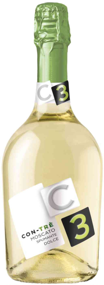 Вино Contarini Con Tre Moscato Spumante Dolce
