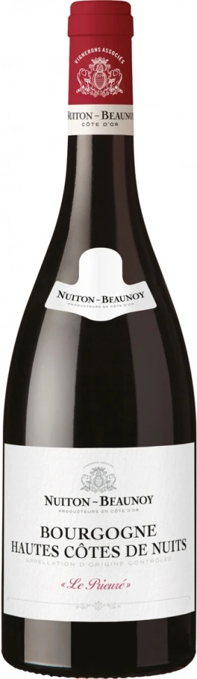 Вино Nuiton-Beaunoy, Bourgogne Hautes Cotes de Nuits Le Prieure AOC, 2022