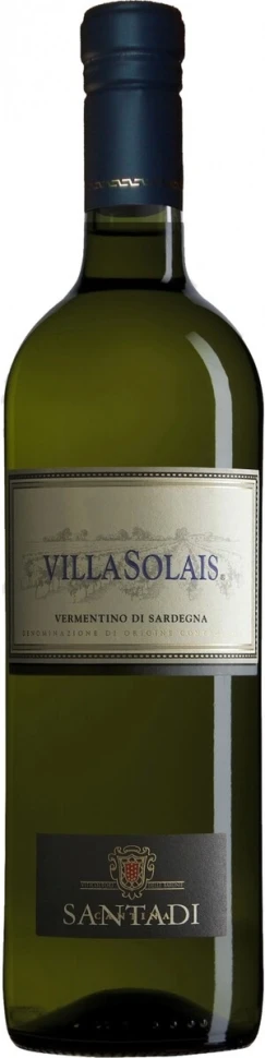 Вино Vermentino di Sardegna DOC Villa Solais, 2014