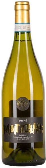 Вино Socre, Chardonnay Paint it Black, Langhe DOC, 2020
