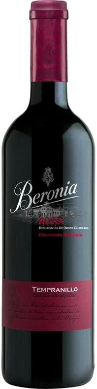 Вино Beronia Tempranillo Elaboracion Especial, Rioja DOC, 2014