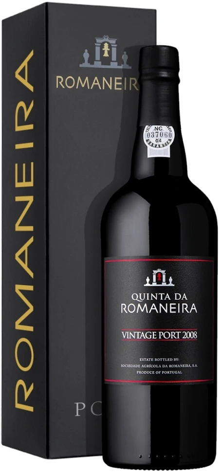 Портвейн Quinta da Romaneira, Vintage Port, 2008, gift box