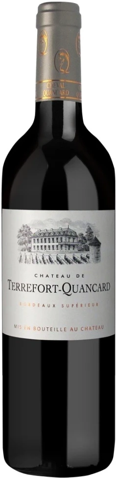 Вино Chateau de Terrefort-Quancard, Bordeaux Superieur AOC, 2016