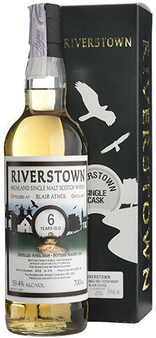Виски Riverstown Blair Athol 6 Years Old 2009 gift box 700 мл