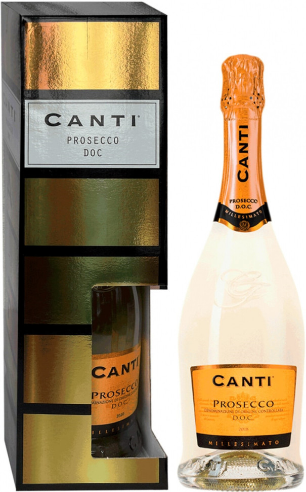 Игристое вино Canti Prosecco gift box