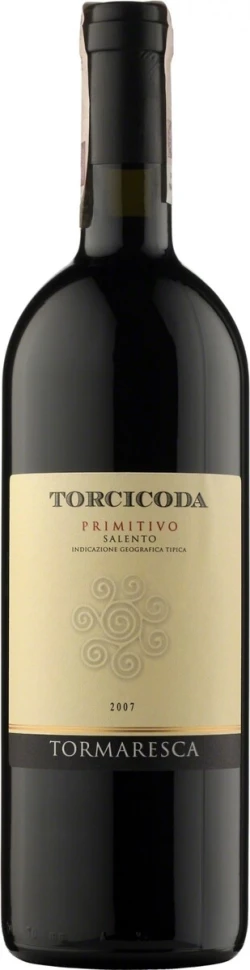 Вино Torcicoda Primitivo Salento IGT 2007