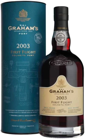 Портвейн Graham's, "First Flight" Colheita Port, 2003, gift tube