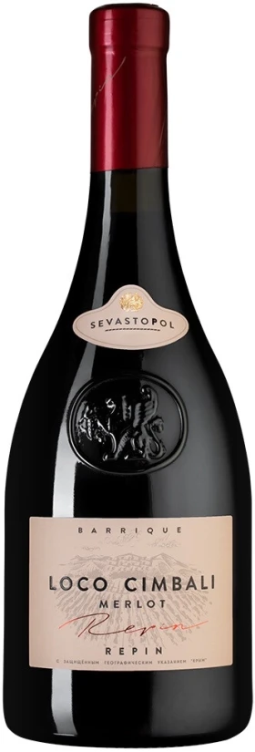Вино Loco Cimbali Merlot, 2020