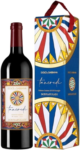 Вино Donnafugata, Tancredi, Terre Siciliane IGT, 2021, gift box Dolce and Gabbana